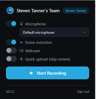 Chrome extension popup